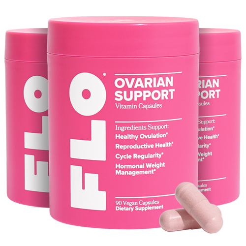 FLO Ovarian Support Capsules - 3 Bottle Subscription